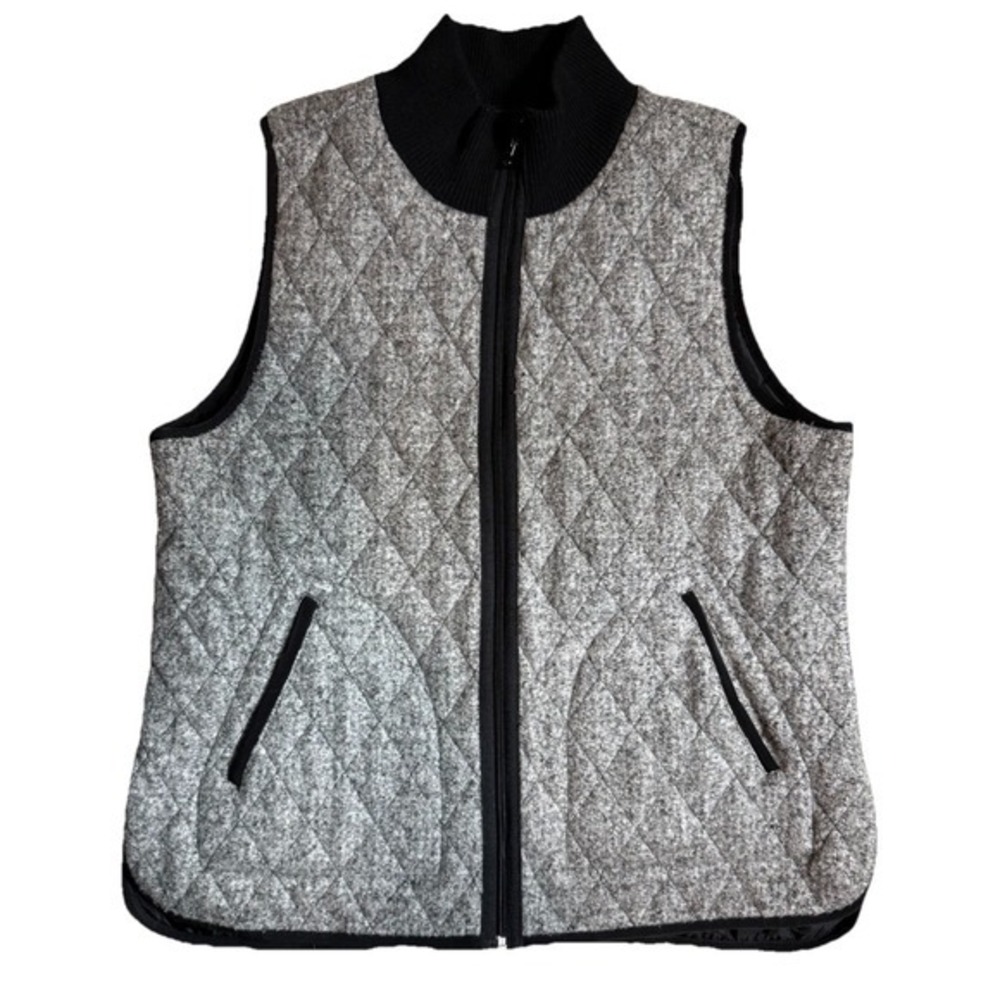 Adrienne Vittadini‎ Women's XL Quilted Full Zip Vest